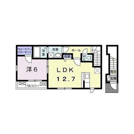 メゾンドグリシーヌIIIの物件間取画像
